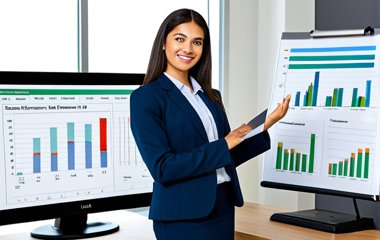 농업기술 관련 이직 준비 서류 - **Prompt:** A smiling agricultural worker, fully clothed in appropriate farming attire, inspecting h...