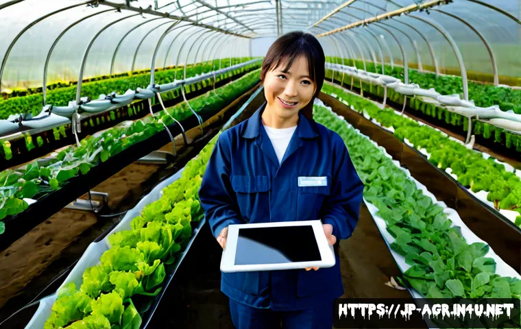 농업기술 자격증 이직 성공 사례 - Photorealistic career-change success scene in rural Japan, confident Japanese woman in her 40s weari...